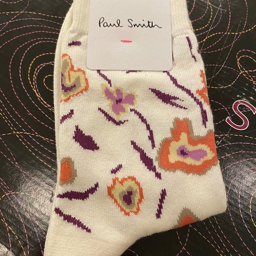Paul Smith floral socks - Picture 2 of 3